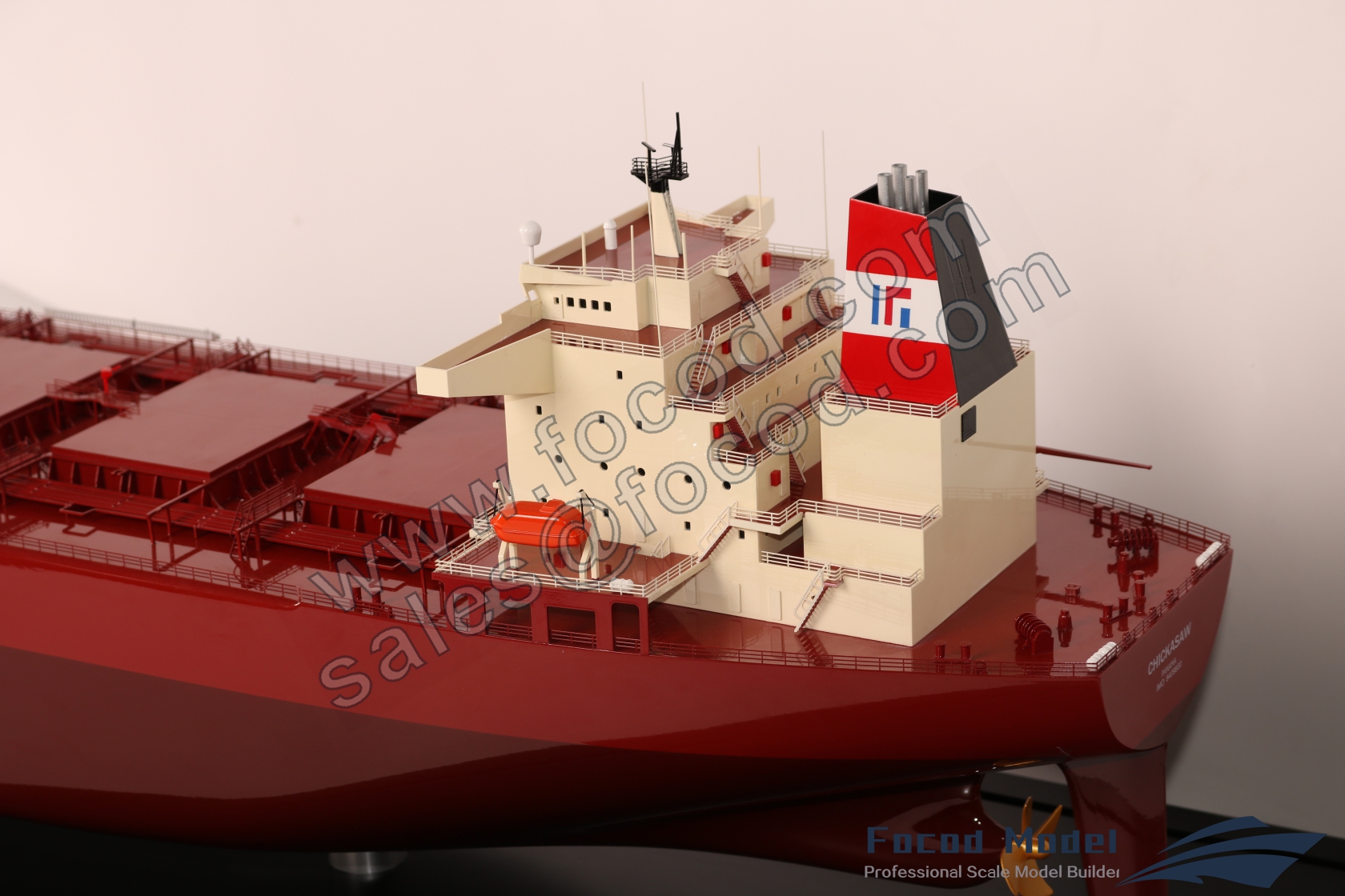 custom made model of 280m Ore-Bulk-Oil carrier CHICKASAW